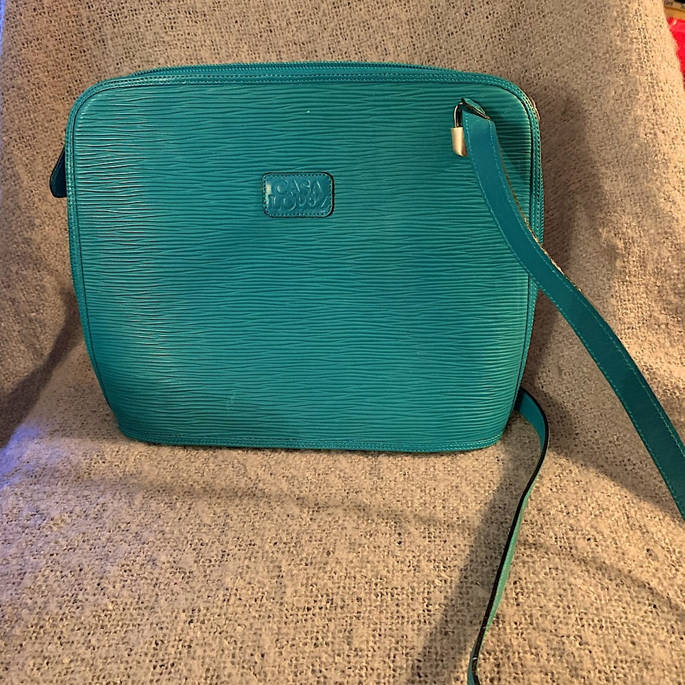 Casa Lopez crossbody leather purse